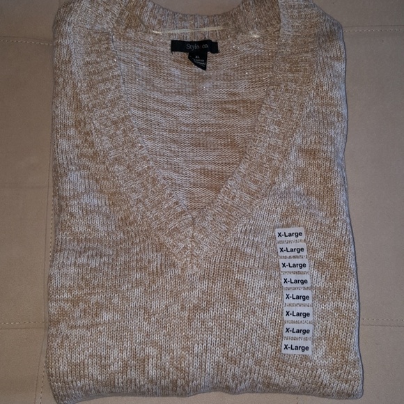 Style & Co. Sweaters - STYLE & CO. ~ V-NECK SWEATER